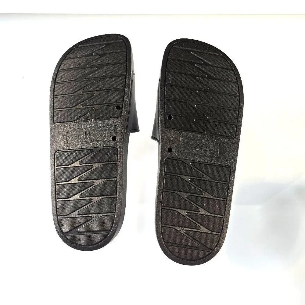 WSG Logo What's good? Slider Slides Black Rubber EU Size 44 US Size 10 - 10.5